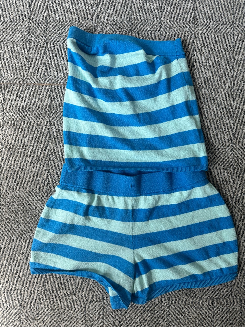 Free People Sassafrass Striped Sweater Set NWT - Picture 4 of 12
